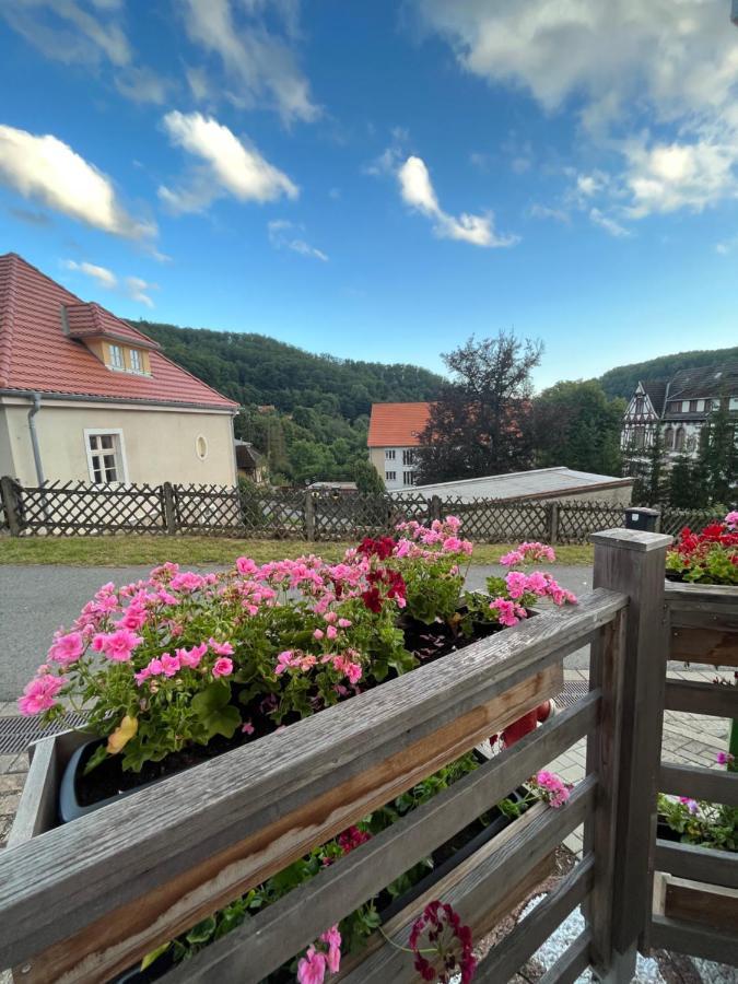 Ferienwohnung An Der Thyrahoehe Stolberg i. Harz Eksteriør bilde